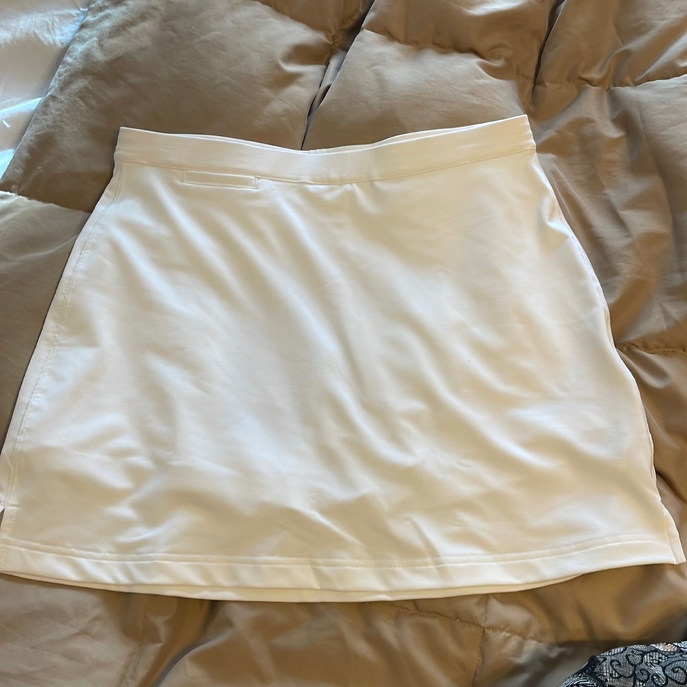 NWT White Adidas Skort